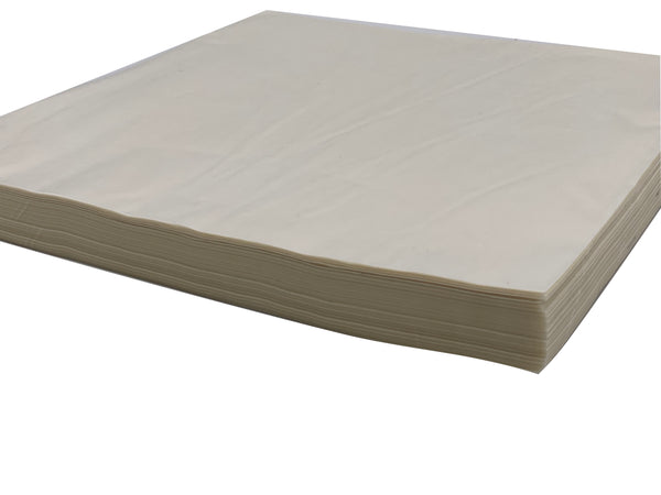Ecopap blanco WET-WAX papel encerado con 1000 hojas 30.5 x 30.5 cm