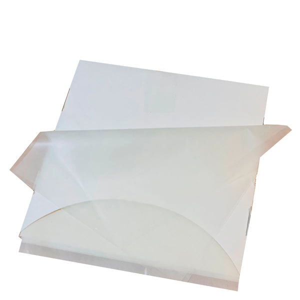 Papel Blanco para envoltura de alimentos 30.5 x 30.5 cm. Caja con 1000 hojas