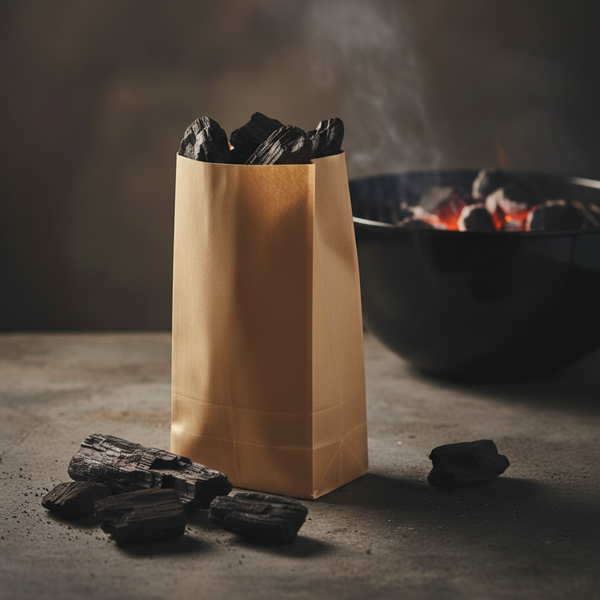 Bolsa Carbón Doble Kraft 3kg -  50Piezas