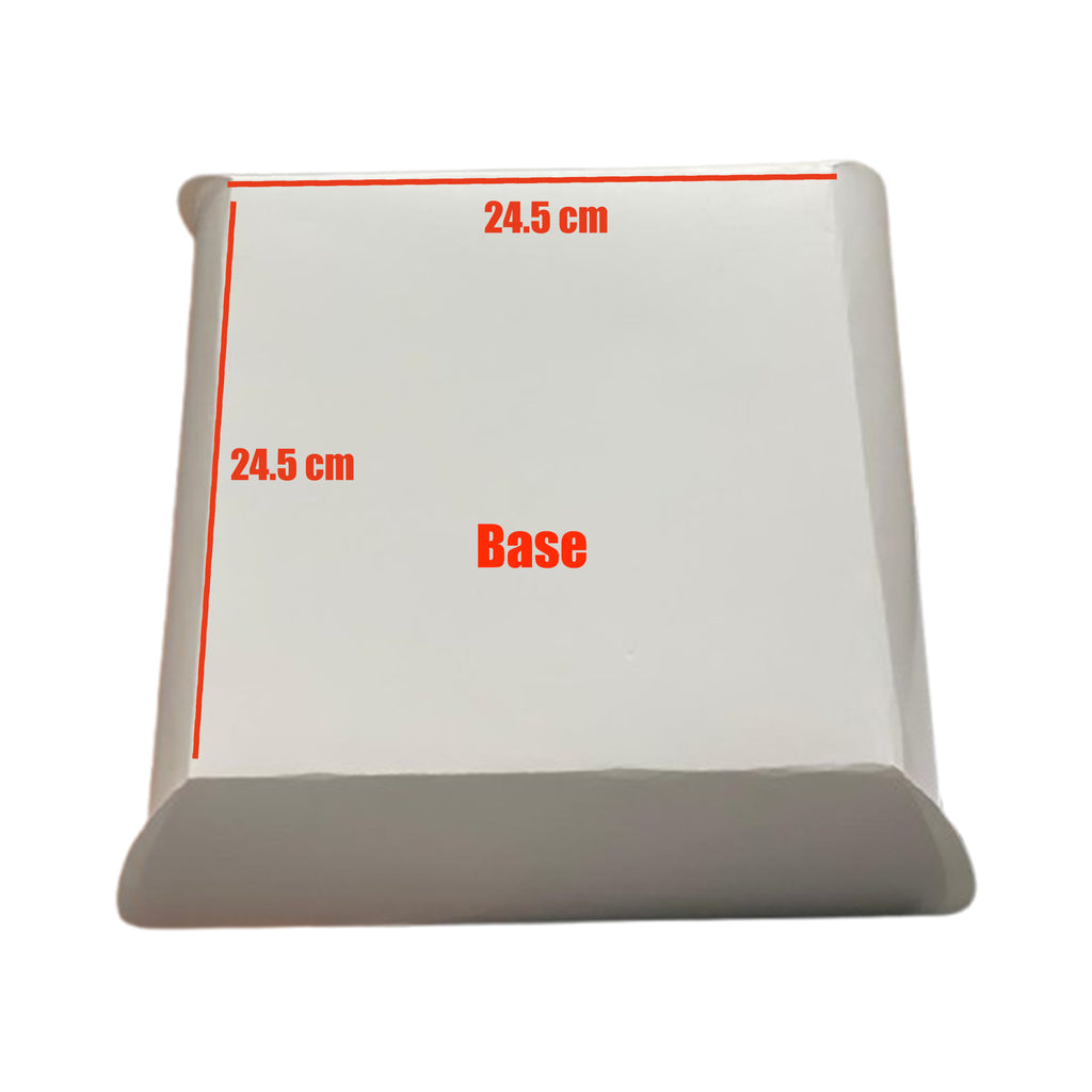Caja Para Pastel Grande De Fácil Armado 20cm Alto. 25 Pzas