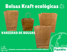 BOLSA KRAFT MC #8   PAQUETE CON 100 PIEZAS