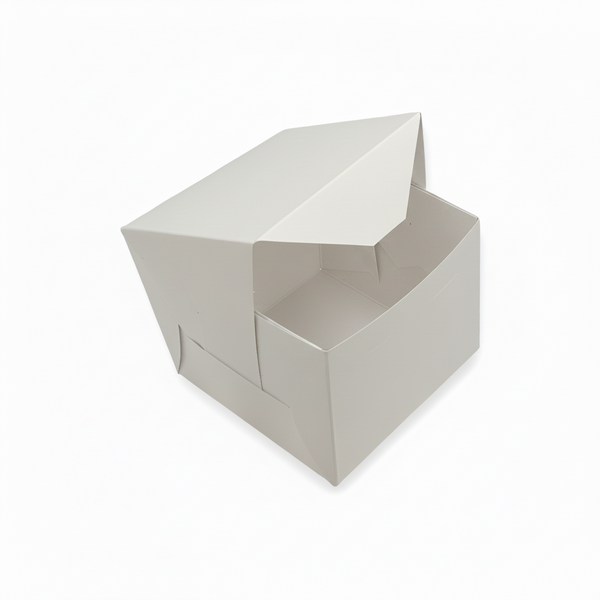 Caja Blanca Ideal Para Muffin Y Reposteria
