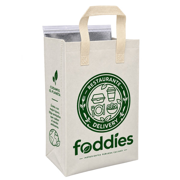 Bolsa Termica Para Entregas Reutilizable 40x25x18cm 50 Piezas