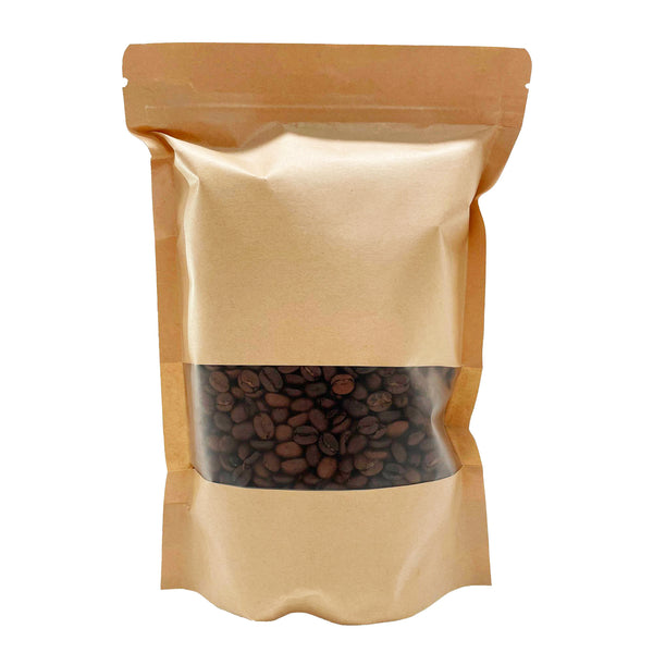 Bolsas Stand Up Pouch Mate 500g Con Ventana Y Cierre Hermético