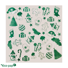 Papel Navideño Encerado Grado Alimenticio 35x35cm 500 Hojas