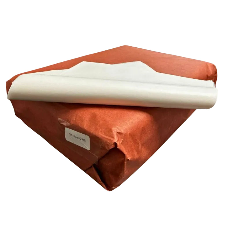 Papel Blanco para Tortilla 35x45cm. Paquete Con 2500 Hojas (8 Kilos)