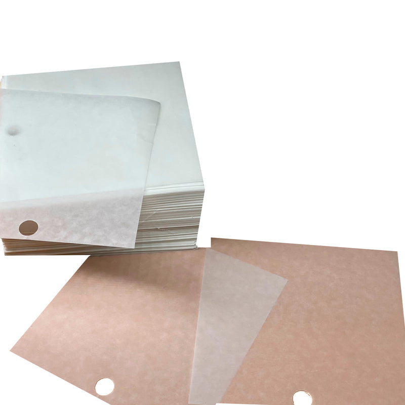 PAPEL ENCERADO WET WAX PARA CARNE DE HAMBURGUESA. 1000 HOJAS
