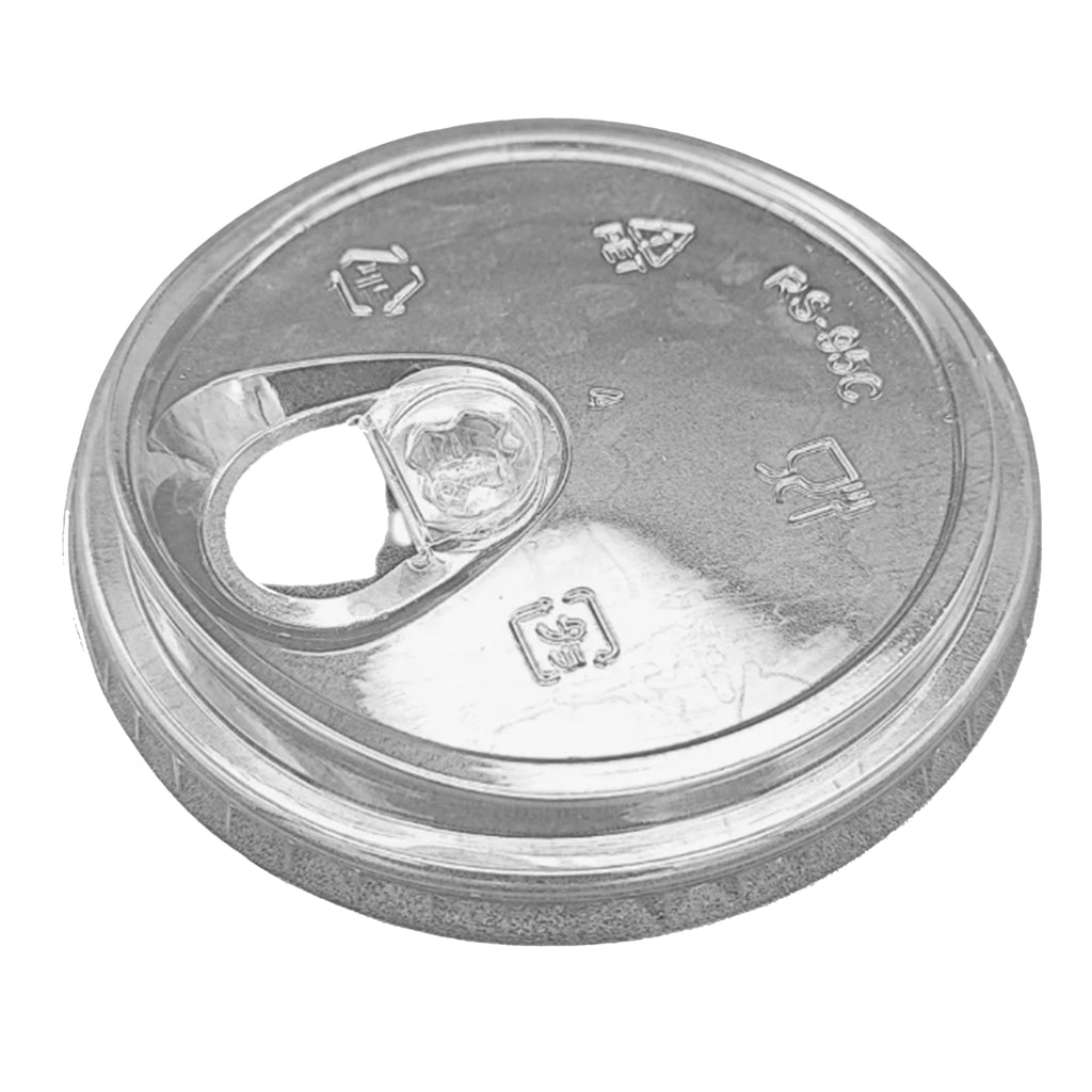 Vaso Transparente Curvo con Tapa Plana 16 Oz - 1000 Piezas