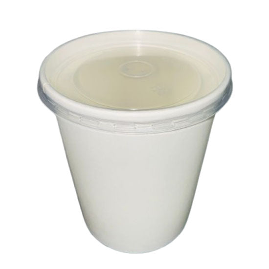 Bote contenedor para alimentos 32 Oz con tapa PET. Presentación Incluye 100 Piezas