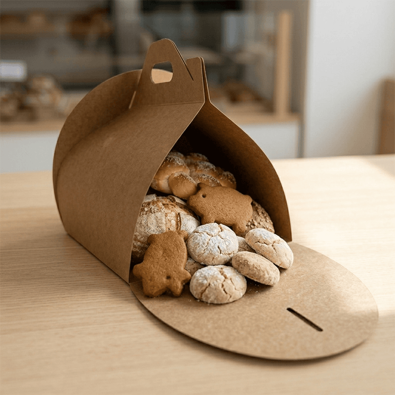 caja panera kraft