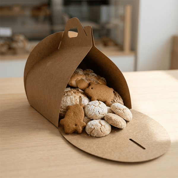 Caja Panera Chica Para Pan Y Reposteria