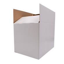 Pallet con 2000 cajas para envíos 21x21x28cm