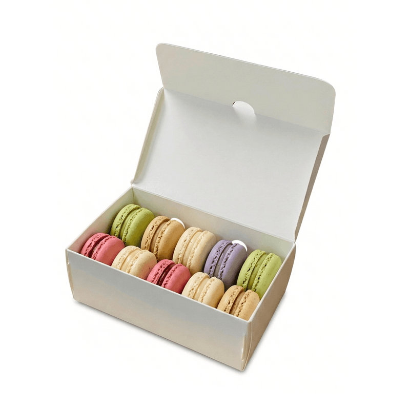 Caja Para Macarrones, Galletas Y Resposteria