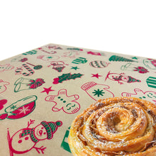 Papel Navideño Encerado Grado Alimenticio 35x35cm 500 Hojas