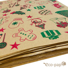 Papel Navideño Encerado Grado Alimenticio 35x35cm 500 Hojas