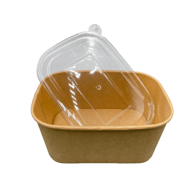 bowls rectangulares de bambu
