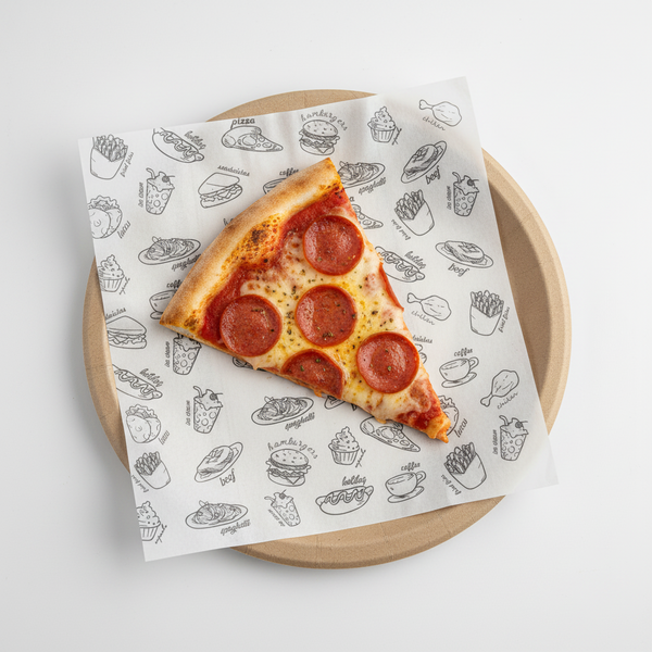 Papel Encerado Fast Food 500hojas 30.5 X 30.5cm