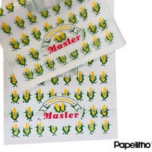 Papel Torti Wrap Personalizado. Presentación 10 cajas con 3000 Hojas c/u. 30000 hojas
