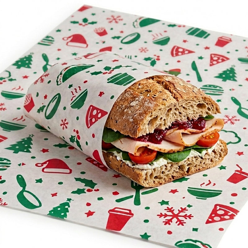 Papel alimenticio navideño