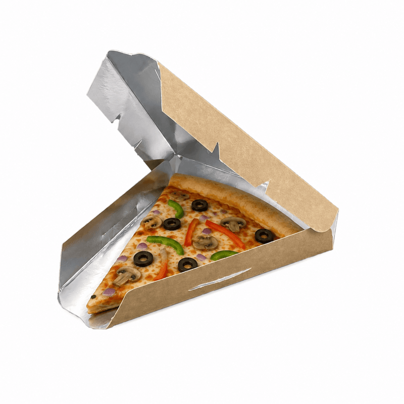 plato para pizza con interior plateado