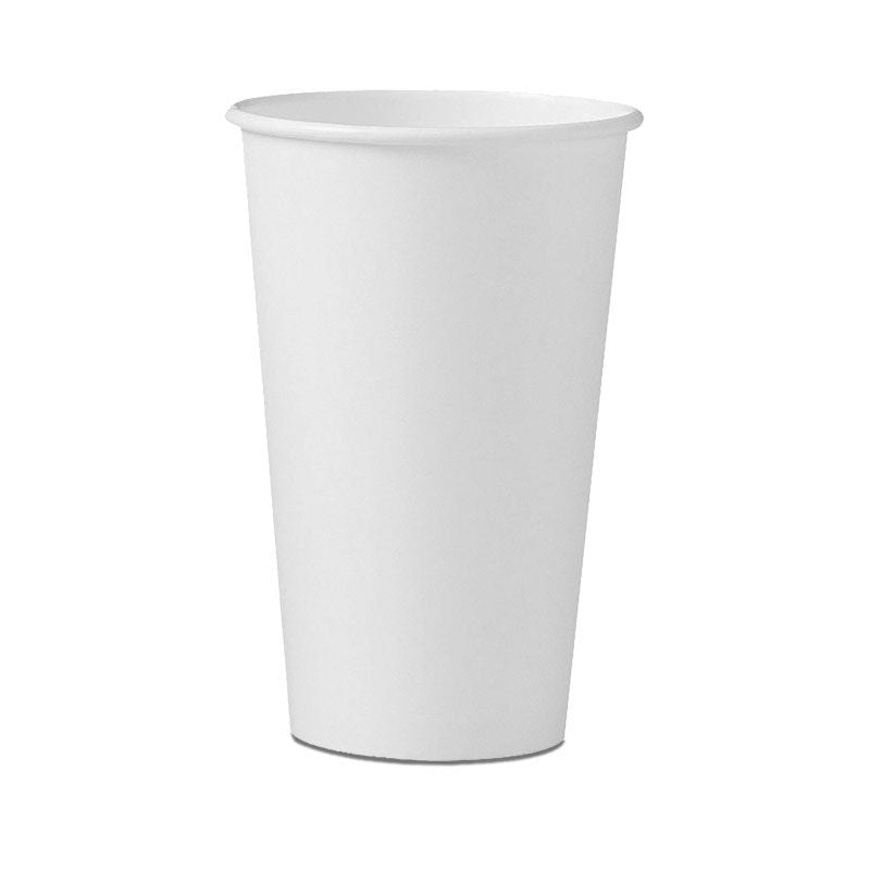 Vaso Blanco para café 16 Oz. Presentación con 500 piezas