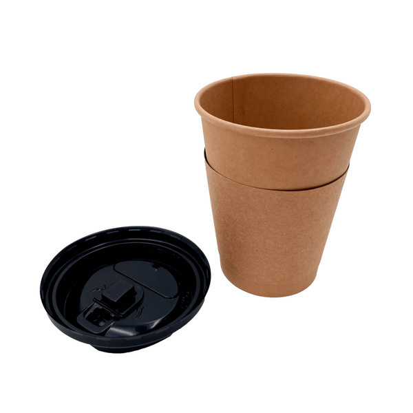 Vaso Desechable Biodegradable 12oz Para Bebida Caliente