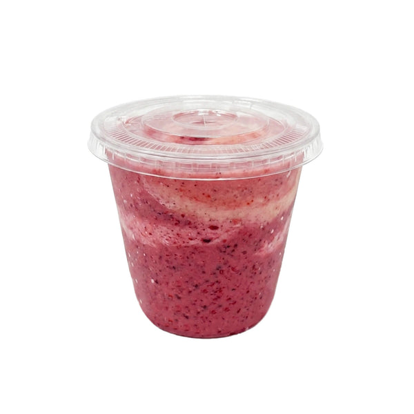 Vaso Transparente Curvo 12oz Tapa Plana