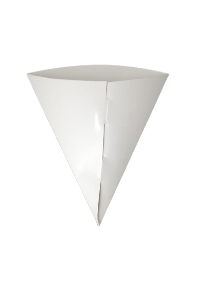 Cono para snacks, contenedor triangular, molde cono para crepa, caja de cono papel, cono para comida, cono para comida mexico, cono de papel para comida, cono para comida rapida, contenedor para comida triangular, cono delivery, desechables biodegradables, desechables ecológicos, cajas para comida, empaques para alimentos, recipiente para alimentos, Fabricación de empaque, Empaque para llevar comida, contenedor para comida, 